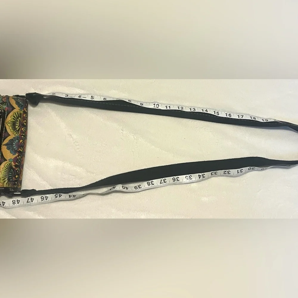 Sakroots Multicolor Crossbody Bag w Snap closure Adjustable Straps Purse - Picture 15 of 16